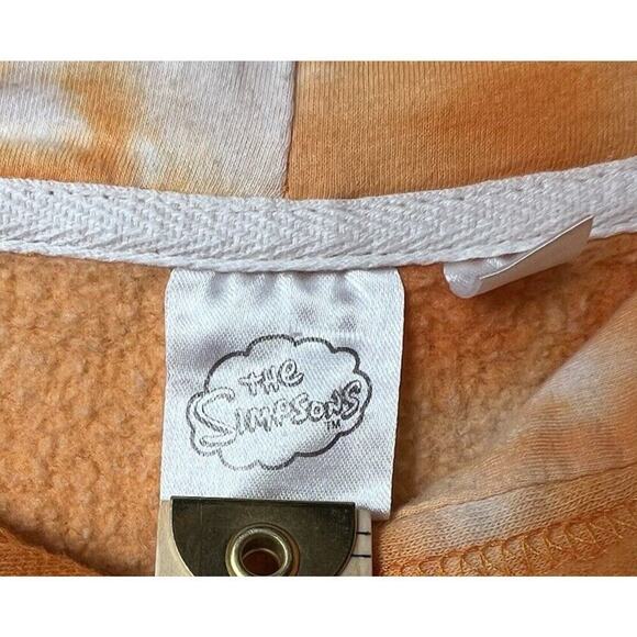The Simpsons Orange Tie Dye Hoodie Y
outh Size: XLarge - Picture 5 of 12